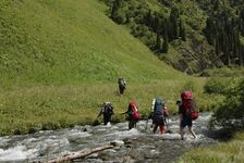 Брод реки Аршалы. "В этот день решили самураи перейти границу у реки..."
