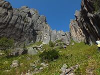 В Каменном Замке.