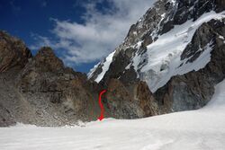 Фото 16. Перевал Онтор со стороны лед. Онтор