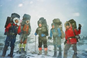 На гребне к Перевалу Каратюрек.