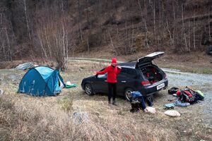 Ночёвка на Чикетамане