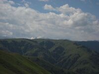 Долина р. Лепса с гор Жунжурук