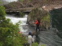 Переправа через реку Аганакты