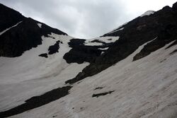 Фото 87. Нижняя часть взлета пер.Чиимташ (1А) с северной стороны.