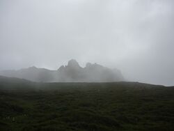 Фото 3. Непогода в долине р. Кельдыке