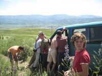 "Помнишь, как шагали, Как плечом толкали, Как мы поспевали раньше всех."