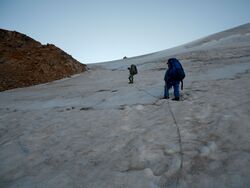 Фото 6. Перевальный взлет перевала Туюксу.