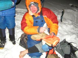 Переодевания в -30.