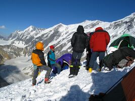 Второй лагерь на Бородкина. Погода звенит!