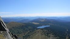 Озеро Светлое. Вид из-под "Птицы".