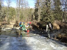 Переправа через р.Проездная Мульта.