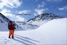 Рисунок 30 Верхняя часть подъема на перевал Байконур