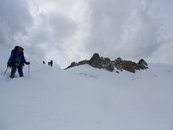 Фото 46. Верхняя часть спуска с пер.Дружные Ребята.