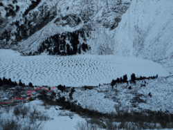 Примерно так вышли на берег