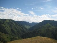 Долина р. Лепса с гор Жунжурук