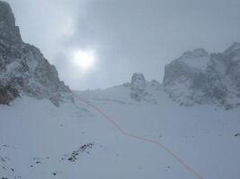 Рис. 13. Спуск с пер. Пионер (1Б).
