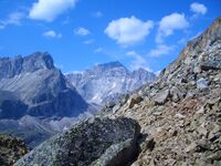 Высшая точка района — пик БАМ (3072)