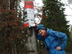 Это 32 КП успели "вырвать" из-под носа у суровой команды из 6-ти человек. Поделились с ними березовым соком, а они с нами - черносливом, что было очень кстати.