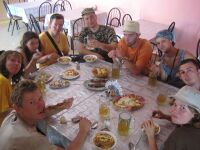 "Выпьем за Победу, За нашу газету, За У-2, за "эмку", за успех!"