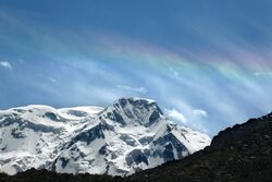 Фото 18. Пик Каракол из долины р. Онтор