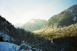 Долина реки Кучерлы, практически лето.