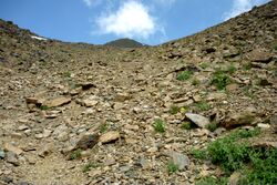 Фото 82. Тропа на пер.Чиимташ (1А).