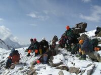 На перевале Снежный Купол (Каратура-Снежный) 5150 2Б* .