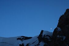 Вид в сторону вершины Чимтарга