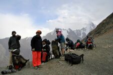 На перевале Верхне-Джаупайский.