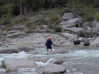 Переправа через р. Порог